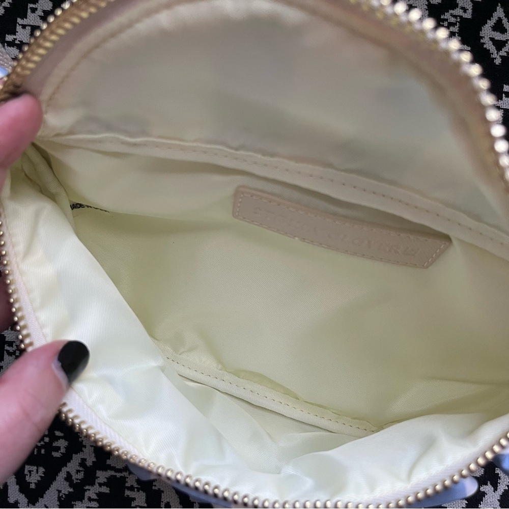Stoney Clover Lane Pastel Picnic Ruffle Fanny Pack in Hydrangea - Picture 9 of 11